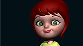 Anne 3d Karakter