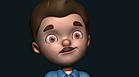 Baba 3d Animasyon Karakteri