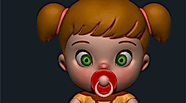 Bebek 3d KarakterTasarımı
