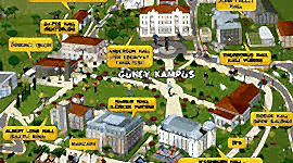 Boğaziçi Üniversitesi Kampüs Haritası