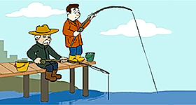 Fishing Animation