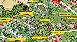 Gebze Turizm Haritası