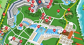 Hilton Dalaman Hotel Map 