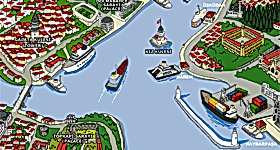 Illustration, Comic Strips, Mapping