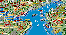 İstanbul Turizm Haritası