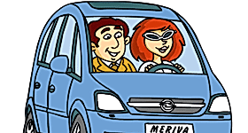 Opel Meriva Karikatürü