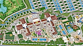 Regnum Carya Golf İllüstrasyon Haritası