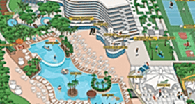 Rixos Downtown Antalya Hotel Haritası
