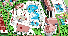 Selectum Family İllüstrasyon Otel Haritası